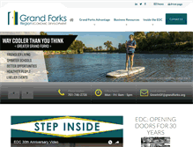 Tablet Screenshot of grandforks.org